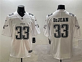 Men's Philadelphia Eagles #33 Cooper DeJean White Fashion New Vapor Untouchable Limited Stitched Jersey Dzhi,baseball caps,new era cap wholesale,wholesale hats